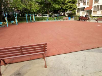 溫江區花鄉民居橡膠地墊